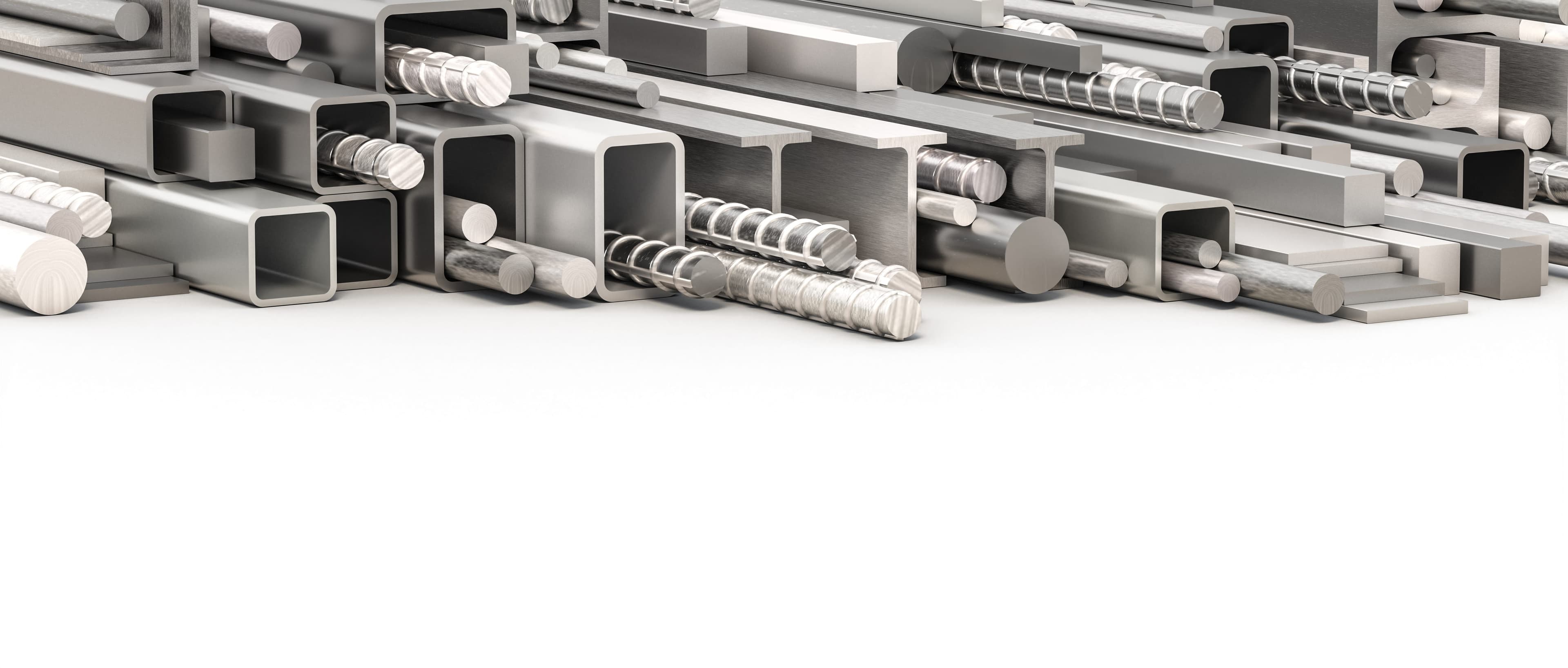 Manufacturing facility with CNC machines and material stock